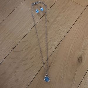 Lia Sophia Candy Dot Earrings and Necklace Set